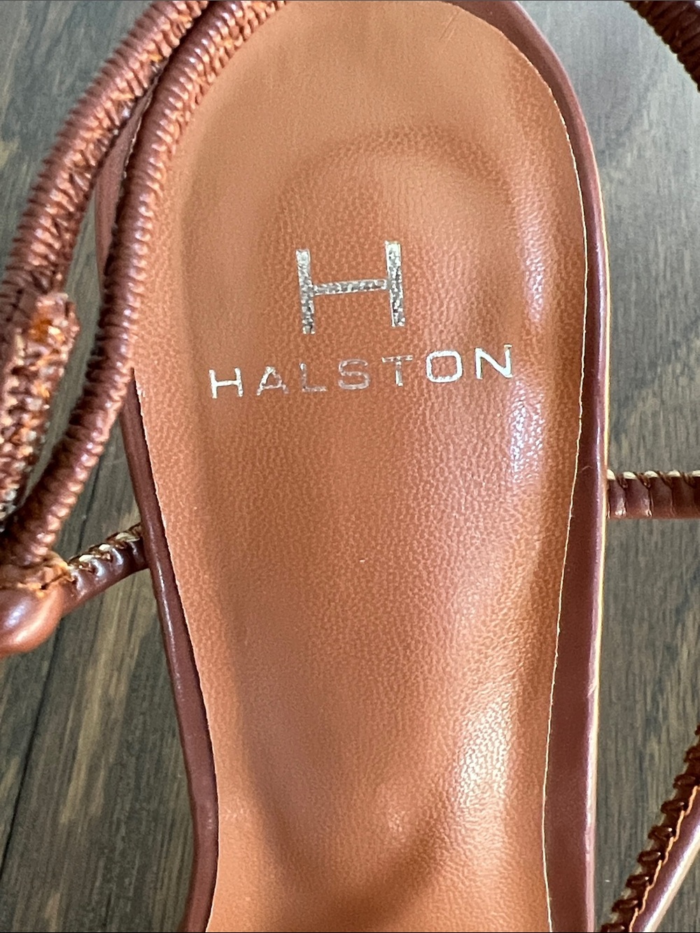 H by Halston Picasso Strappy Stiletto Sandals - Picture 7 of 11